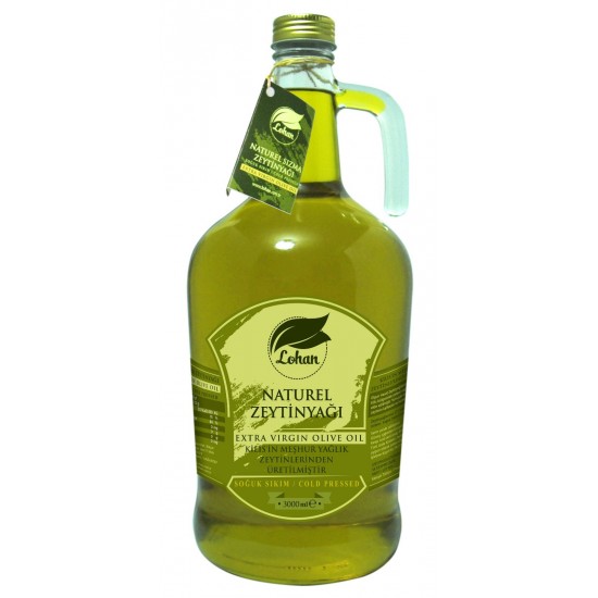 Naturel  Soğuk Sızma Zeytinyağı  3lt  , 3000 ml , Yeni Mahsul 2024