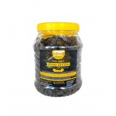 Lohan Kilis Attun Yerli Siyah Çevirme Zeytin, Doğal Fermante ,%100 Doğal, Net:1.2Kg