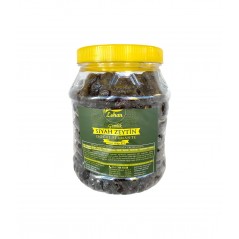 Lohan  Sofralık  Gemlik  Siyah Çevirme Zeytin  , Doğal  Fermante ,Net: 1.2kg 