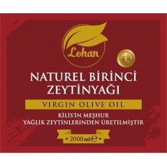 Lohan Virgin Olive Oil  2 lt , 2000 ml.