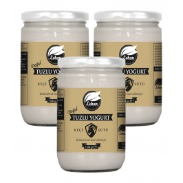 Lohan Doğal Tuzlu Yoğurt, %100 Keçi Sütü , Net 600 gram X 3 Adet, 2024