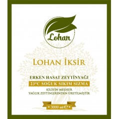 Lohan Ixsir Extra Virgin Olive Oil 3000 ml.