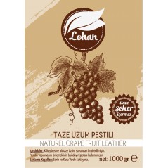 Lohan Taze SARI Üzüm Pestili, %100 Doğal, Şeker İçermez, Ev Yapımı,1000gr, Eylül 2024