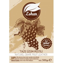 Lohan Taze SARI Üzüm Pestili, %100 Doğal, Şeker İçermez,Ev Yapımı, 500gr , Eylül 2024